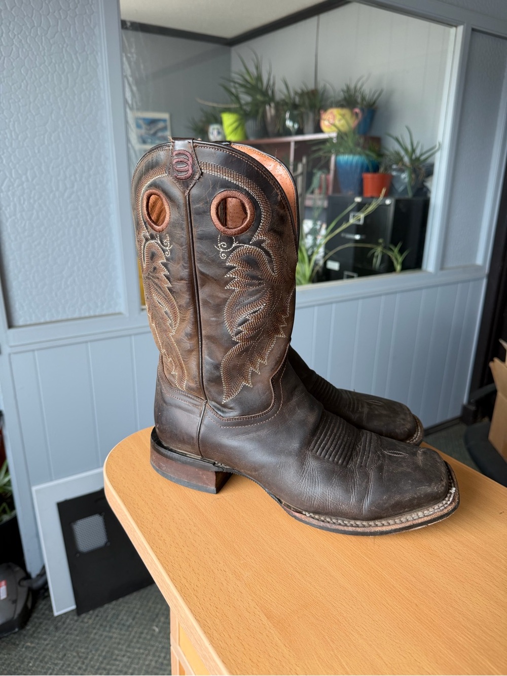 Men's Dan Post Leather Western Cowboy Boots
